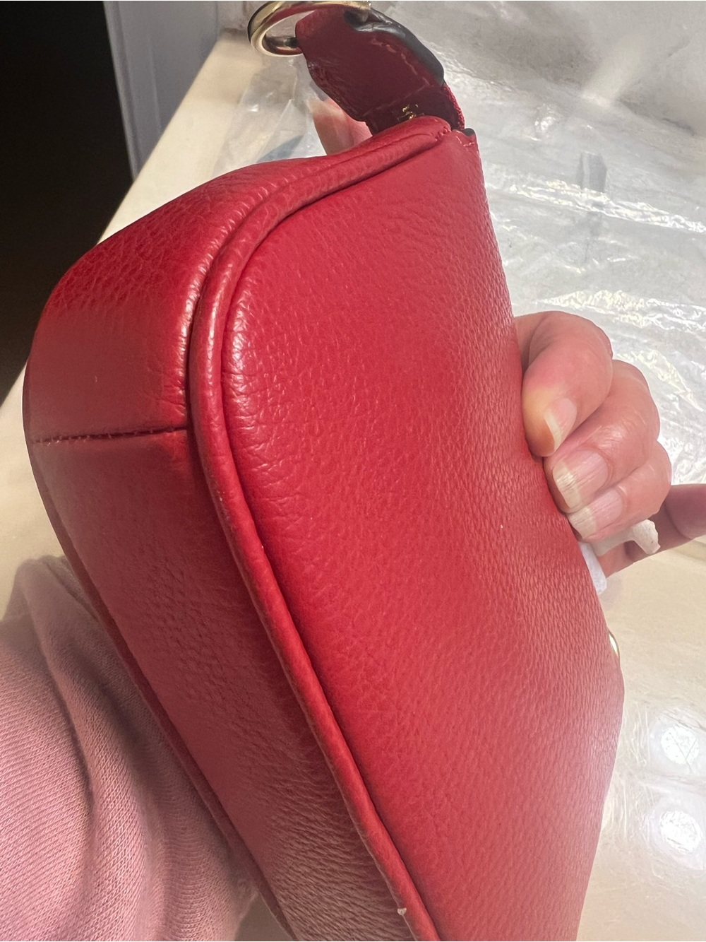NWT Coach Nolita Pebbled Leather Wristlet - Picture 11 of 12